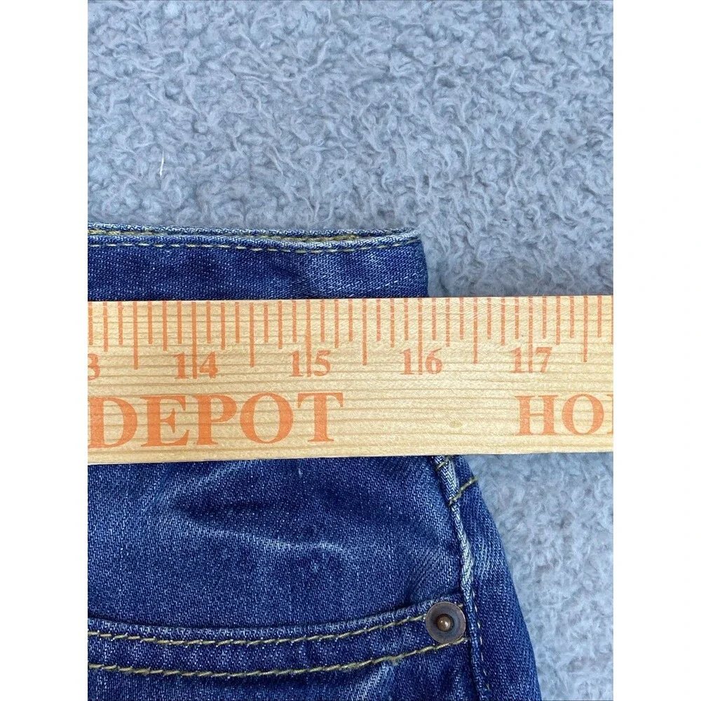 Forever 21 Denim Shorts Jean Sz 29 (Fit 30x2) Distressed Funky Retro Hippie